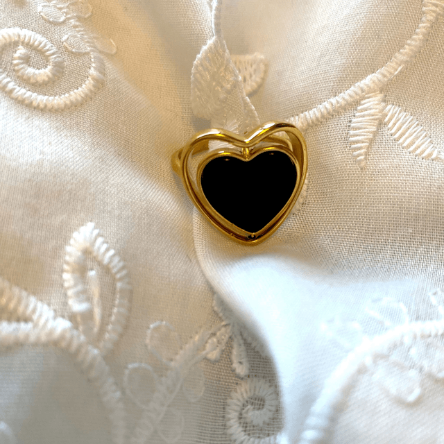 Bague Coeur Recto Verso 