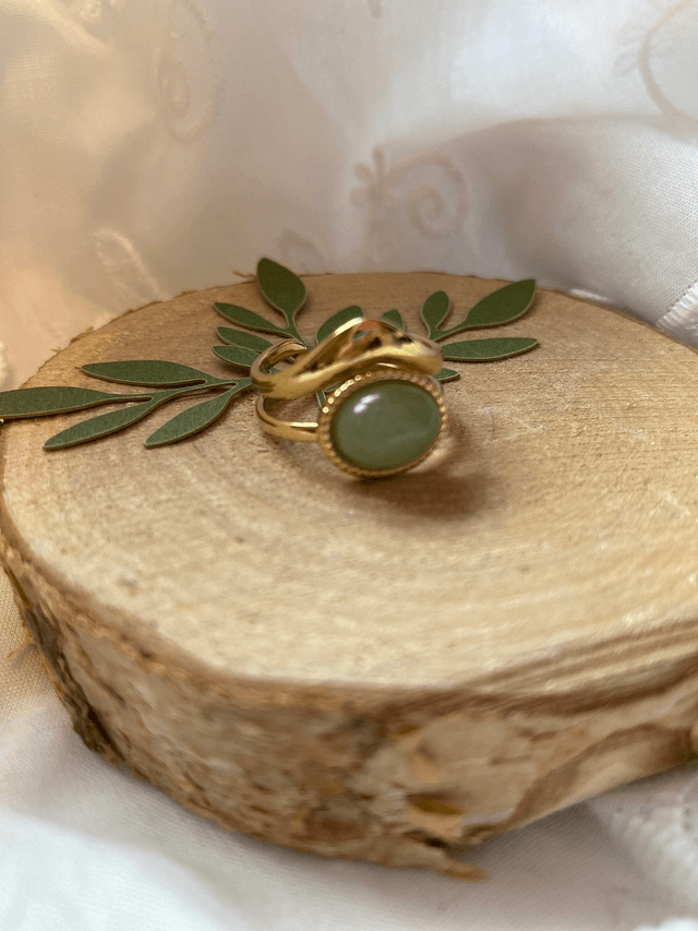 Bague Aventurine Verte 