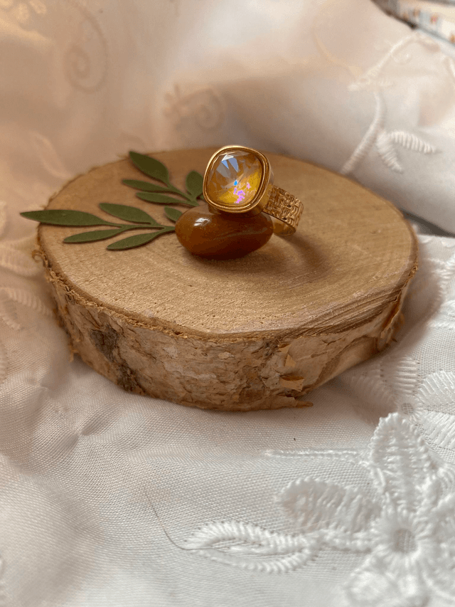 Bague Cristal Rose 