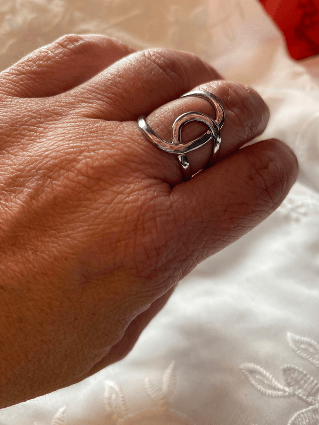 Bague entrelacée 