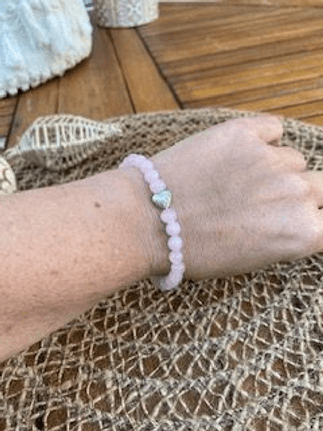 L'amoureux Quartz Rose - Création 