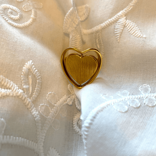 Bague Coeur Recto Verso 