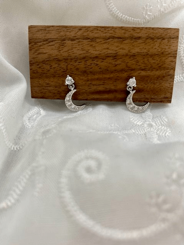 Boucles d'oreilles Lune