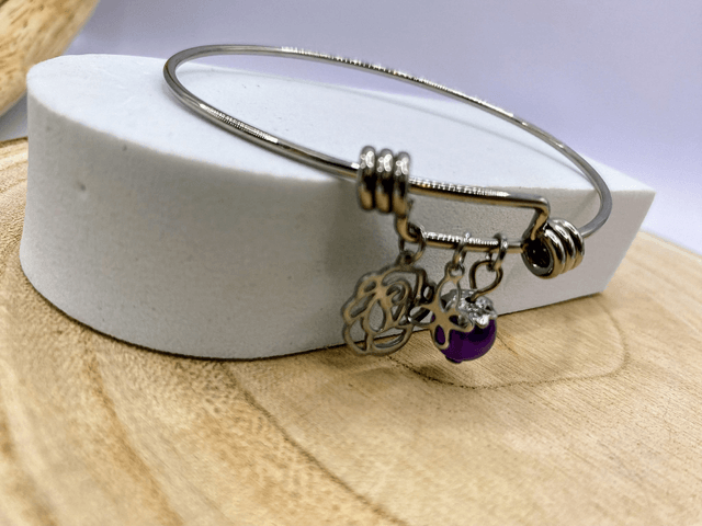 Bracelet Jonc Breloques 