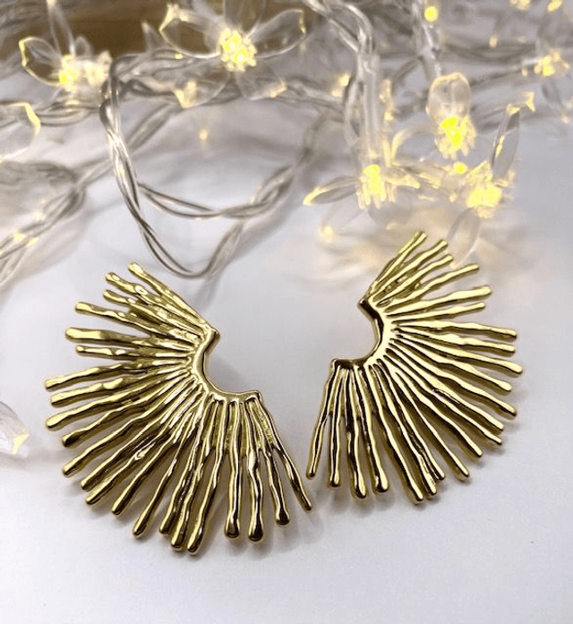 Boucles d&#039;Oreilles Demi Soleil