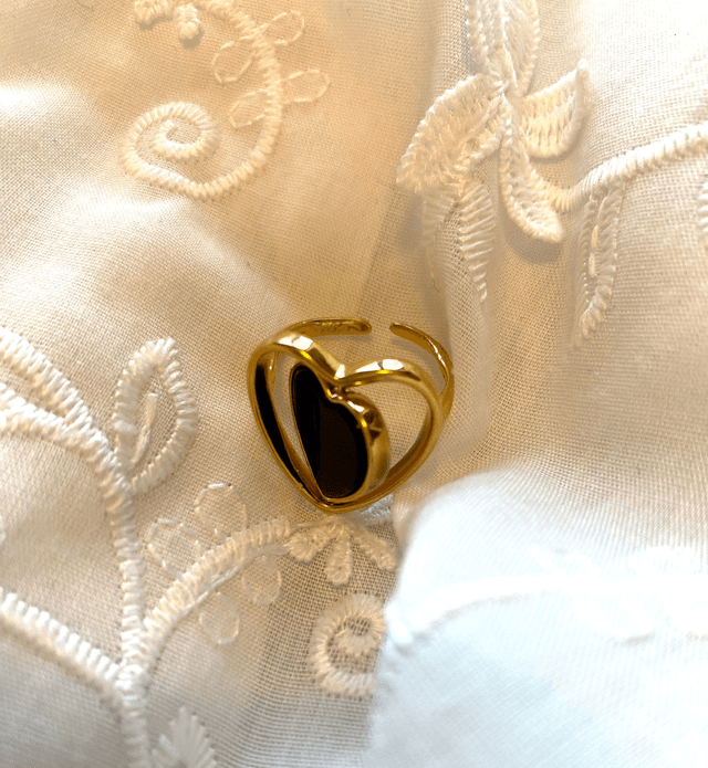 Bague Coeur Recto Verso 