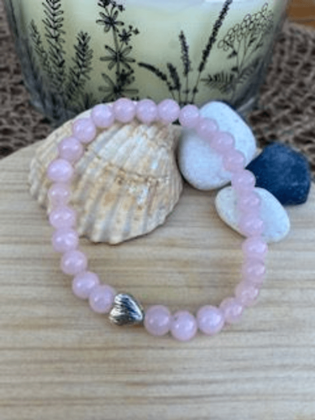 L&#039;amoureux Quartz Rose - Création 