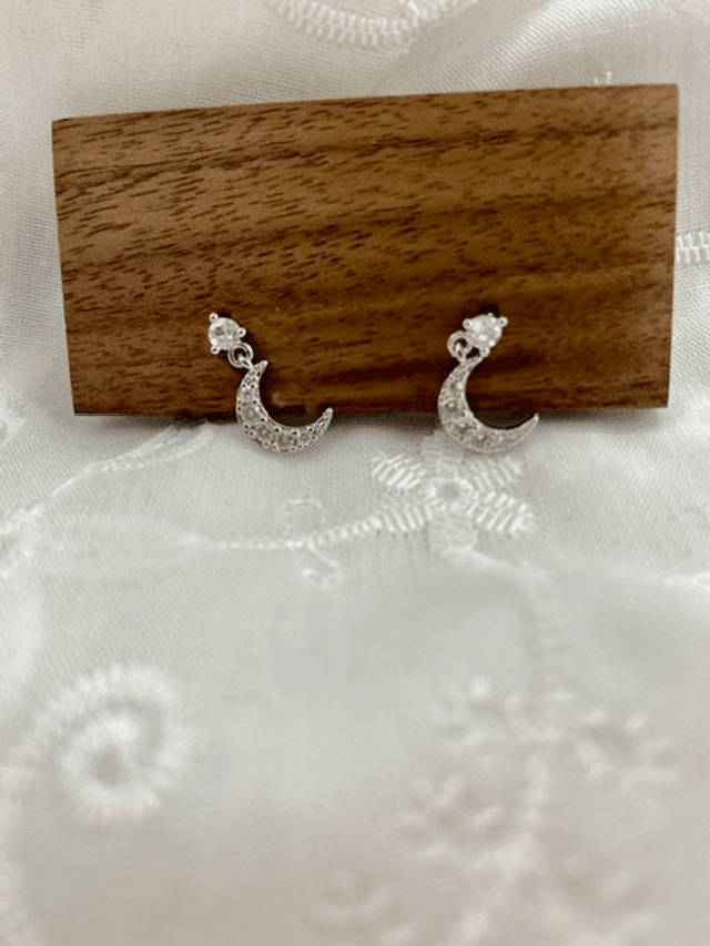 Boucles d&#039;oreilles Lune