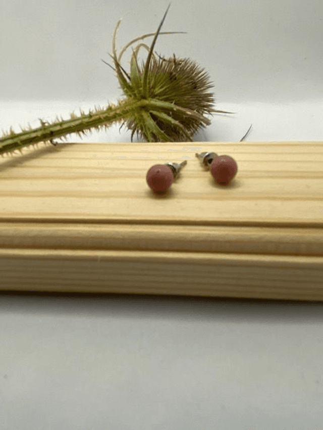 Boucles d&#039;oreilles en Rhodochrosite